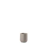 Soap dishes - Time concrete tooth cup 8 x 8 x 9.8 cm - ZONE DENMARK