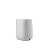 Bathroom waste baskets - Time Pedal Rubbish Bin 20.8 x 27.5 cm, 3 liter, soft gray - ZONE DENMARK