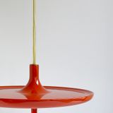 Coffee tables - Hanging table Toupy red lacquer - MADEMOISELLE JO.