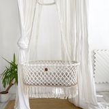 Mobilier bébé - Berceau suspendu pour bébé en macramé - ANZY HOME