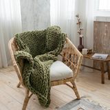 Throw blankets - Chunky knit blanket - ANZY HOME