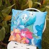 Cushions - "Cocorite" Cotton Satin Cushion - NAPKING BY BELLAVIA