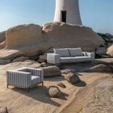 Lawn armchairs - Costiera and Baia, design by Christophe Pillet - ETHIMO