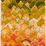 Contemporary carpets - Autumnal Foliage runner, Stained-Glass Collection, Zollanvari Super Fine Gabbeh - ZOLLANVARI INTERNATIONAL