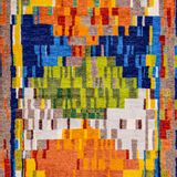 Design carpets - Aureole 1, Glitch Gabbehs Collection, Zollanvari Super Fine Gabbeh, 118 x 173cm - ZOLLANVARI INTERNATIONAL