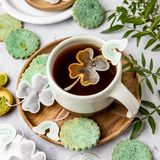 Coffee and tea - Tea bag cloover shape ( pack of 5 ) - TEA HERITAGE