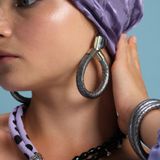 Jewelry - Hoop Earrings - FABRICCA