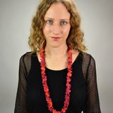 Jewelry - Pleated textile necklace - MONIKA LINE-GOLZ