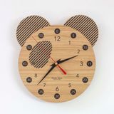 Objets déco enfant - Panda | Horloge pédagogique - REINE MÈRE