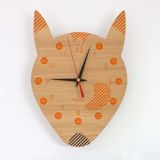 Objets déco enfant - Renard | Horloge pédagogique - REINE MÈRE