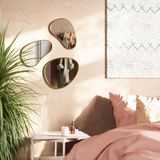 Miroirs pour salle de bain - HUBBA PEBBLE Jeu de 3 miroirs - UMBRA