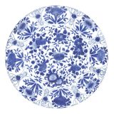 Everyday plates - Delft Paper Dinner Plates in Blue - 8 Per Package - CASPARI