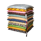 Fabric cushions - HAPPY Seat cushion cover, Assorted colours - AFFARI OF SWEDEN