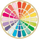 Everyday plates - Color Wheel Round Paper Placemats - 12 Per Package - CASPARI