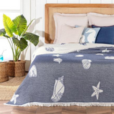 Plaids - SAHIL Couvre-lit- plaid et couverture de plage en coton - HARE