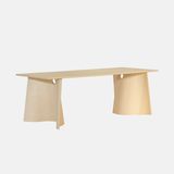 Dining Tables - Veneer Trestle Table - MATIAS MOELLENBACH