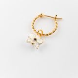 Bijoux - Mini boucle d'oreille orchidée blanche - Sawadee - NACH