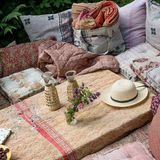 Fabric cushions - Sari Kantha Cushions - QUOTE COPENHAGEN APS