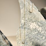 Jewelry - Pyrite& Pearl Necklace - ESSYELLO