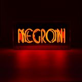 Lampes de table - Boîte à néon " Negroni » - rouge et orange - LOCOMOCEAN