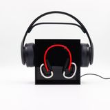 Objets de décoration - Mini-boîte à néon « Headphones » - rouge - LOCOMOCEAN