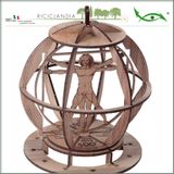 Decorative objects - “Perfecto" Leonardo’s vitruvian man - MULTI TRANCIATI