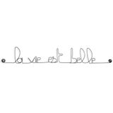 Other wall decoration - “Life is beautiful” Wire Wall Writing - L'ATELIER DES CREATEURS