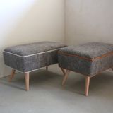 Decorative objects - Ottoman or footstool made of wool felt - HL- HELOISE LEVIEUX