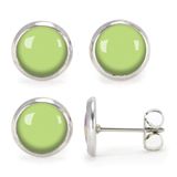 Bijoux - Ears Studs Les Minis Flash Pistache - LES MINIS D'EMILIE