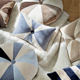 Fabric cushions - Cushions - patchwork & stripes - COZY LIVING COPENHAGEN