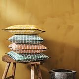 Fabric cushions - COUSSIN TERESHCKENKO 18" x 18" - MAISON CASAMANCE