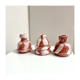 Decorative objects - Set of 3 candle holders - NOMADIC CLAY DESIGN STUDIO