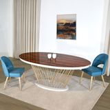 Dining Tables - GENEVA EXTENDABLE DINING TABLE - ANTARTE