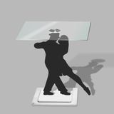 Writing desks - Table Dancers couple with choice of color - RPC REPRO