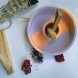 Ceramic - Palo Santo Concrete Incense Holder - CHAPPAL.CO