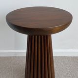 Tables basses - Mushroom Natural Wood Side Table - CHAPPAL.CO
