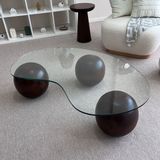 Coffee tables - Minimal Wooden Walnut Coffee Table - CHAPPAL.CO