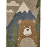 Other caperts - LITTLE BEAR IN THE FOREST Rug - AFK LIVING DESIGNER RUGS