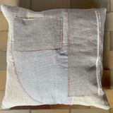 Fabric cushions - Cushion cover, patchwork, 100% linen - ENSEMBLE