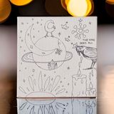 Unique pieces - Painted by You Canvas - The king sees all - VERY LUCKY CRAFTSHOP