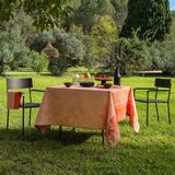 Linge de table textile - Nappe Instant Bucolique Lin - LE JACQUARD FRANCAIS