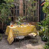Linge de table textile - Nappe enduite La Vie en Vosges Coton - LE JACQUARD FRANCAIS