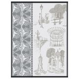 Dish towels - Cushion cover Casual Apple 100% linen - LE JACQUARD FRANCAIS