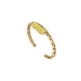 Jewelry - 1 rectangle bronze band - JULIE SION