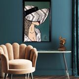 Paintings - FABRIC CHART: CAPELINE HAT - CHACHA.ARTDECO