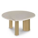Coffee tables - Greenapple Coffee Table, Curve Coffee Table, Calacatta Bianco Marble, Handmade in Portugal - GREENAPPLE DESIGN INTERIORS
