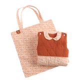 Children's fashion - QUILTED SLEEPING BAG 0-6 MONTHS TERRACOTTA ESMEE - SAUTHON