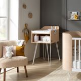 Chests of drawers - GALOPIN WHITE WIRE LEGS BABY CHANGING TABLE - SAUTHON