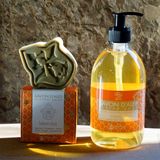 Cadeaux - Savon Liquide d'Alep liquide, certifié Bio Cosmos, Iskendar, Olive laurier et parfums naturels. 500ML - KARAWAN AUTHENTIC