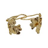 Bijoux - Bracelet double GinTao doré or fin - LOTTA DJOSSOU